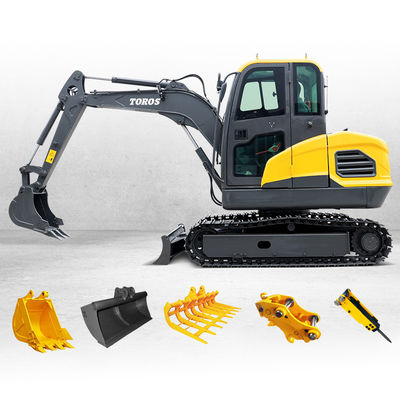 качество  Powerful 1.2Ton Mini Hydraulic Excavator With 1200mm Track Length завод