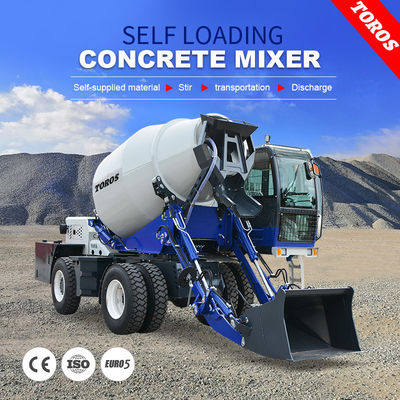 качество  Mobile Self Loading Concrete Mixer Truck 55KW Automated Operation завод