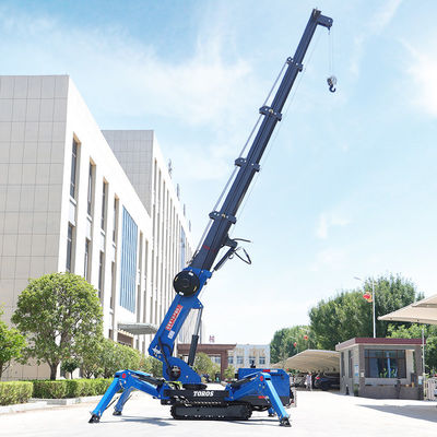 Span 16.8m TOROS Tracked Spider Crane For Narrow Space Engineering
