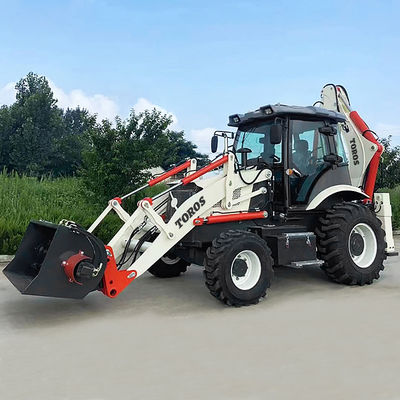 Powerful All In One Backhoe Excavator Loader With 1m3 Bucket Capacity