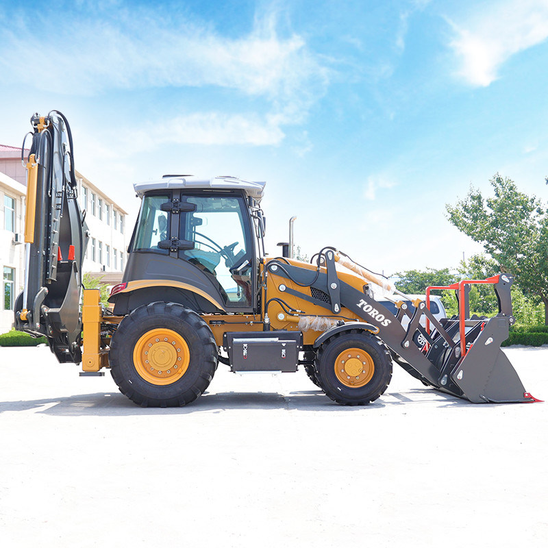 Large Capacity Construction Backhoe Loader Machine