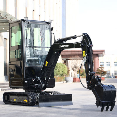 11.8KW 2600rpm 1,8 тонны мини-экскаватор Маленький экскаватор для фермы