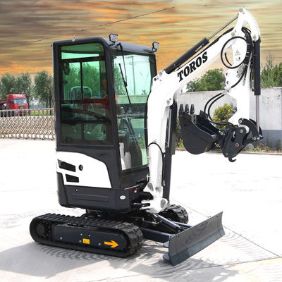 11.8KW 2600rpm 1,8 тонны мини-экскаватор Маленький экскаватор для фермы