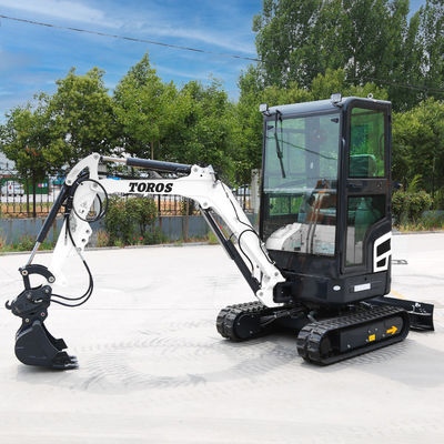 11.8KW 2600rpm 1,8 тонны мини-экскаватор Маленький экскаватор для фермы