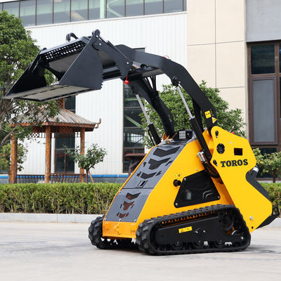 Дизельный двигатель 25Hp-35Hp Мини-погрузчик с бортовым поворотом Землеройные машины