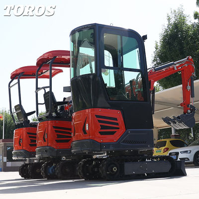 1.2T мини гидравлический экскаватор с 0.022m3 ведро