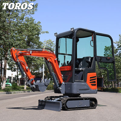 Мощный 1,2 тонный мини-экскаватор с сертификацией CE EPA EURO 5