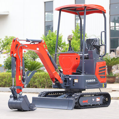 Сертифицированный CE мелкий рельсовый экскаватор 1200 кг мини-экскаватор