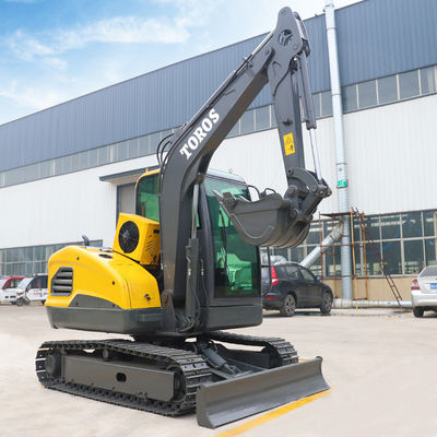 Многофункциональный мини экскаватор 4 тонны садовой фермы Mini Digger поставщик для узкого места