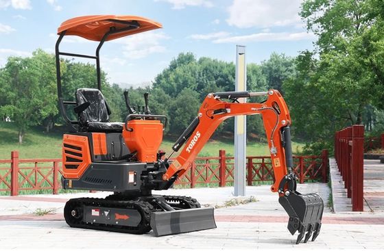 Мини-экскаватор 1200 кг эксплуатационной массы, двигатель Kubota
