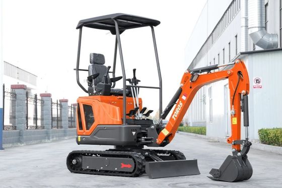 Мини-экскаватор 1600 кг эксплуатационной массы, двигатель Kubota