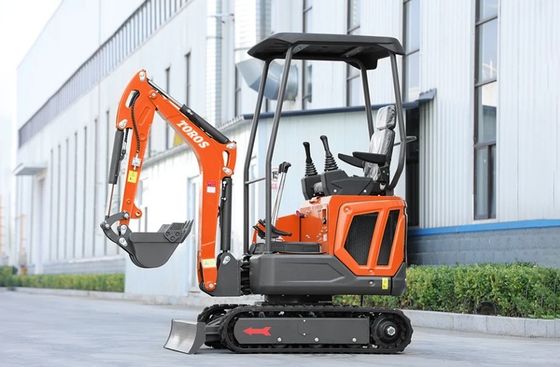 Мини-экскаватор 1600 кг эксплуатационной массы, двигатель Kubota