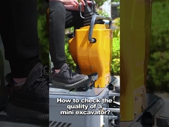 1200kg закрыло Gradeability землекопа 30° Макс кабины дизельный компактный мини